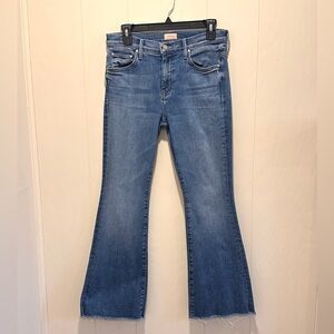 MOTHER lil weekender fray jeans size 29